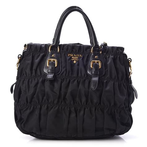 prada black nylon|prada tessuto nylon price.